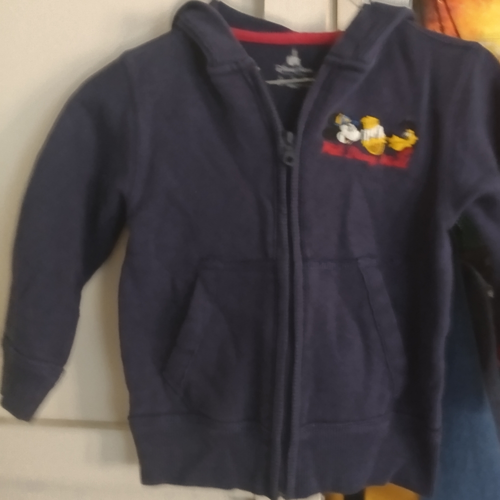 Disney Navy Hoodie with Mickey Print